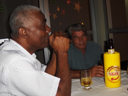 No jantar após a Formatura, ha 4 anos, meu pai